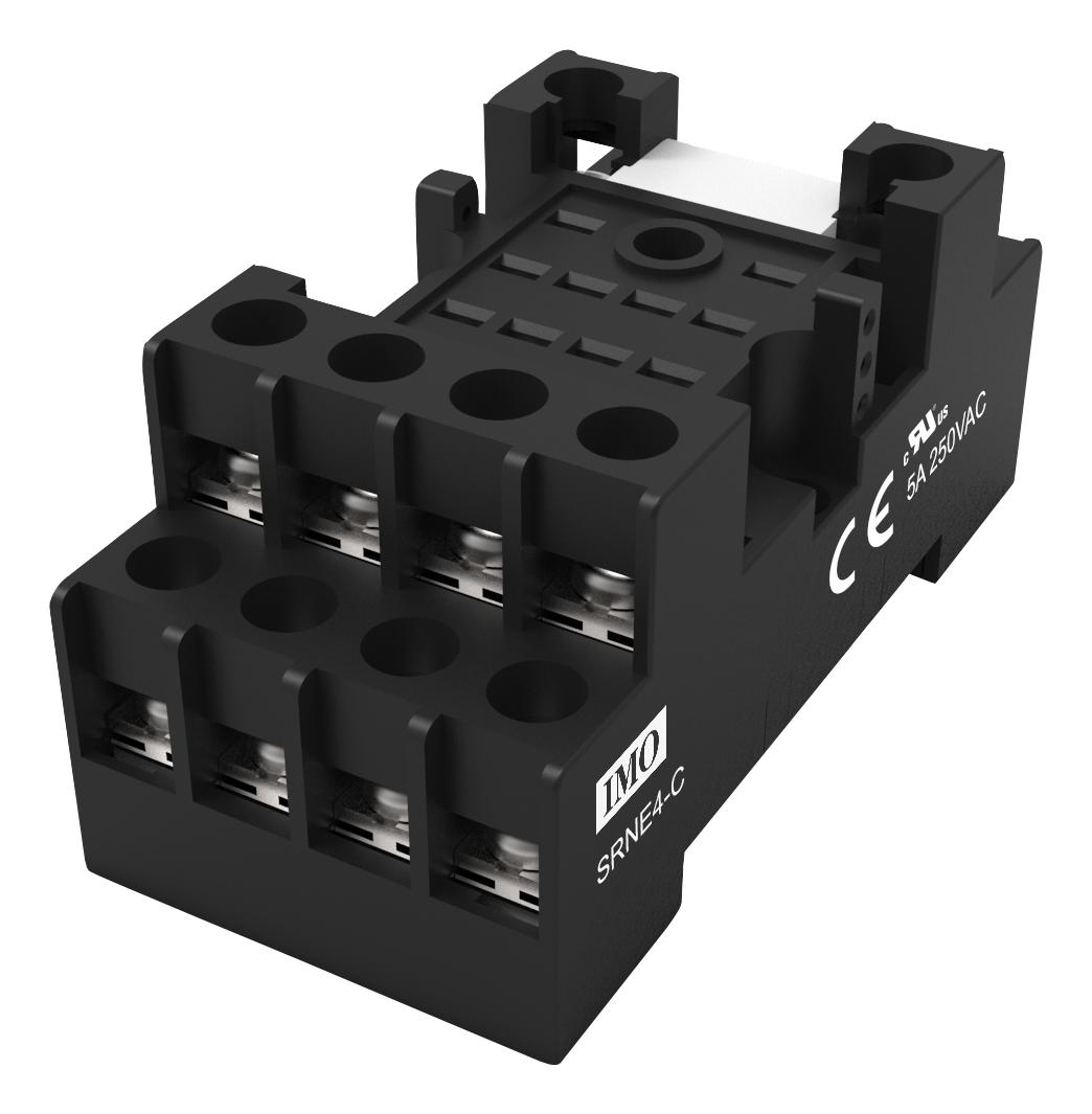 SRNE4-C RELAY SOCKET, DIN RAIL/PANEL, 14P, SCREW IMO PRECISION CONTROLS