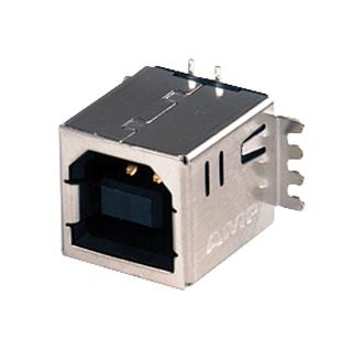 1734517-1 USB CONNECTOR, 2.0 TYPE B, RCPT, SMT AMP - TE CONNECTIVITY