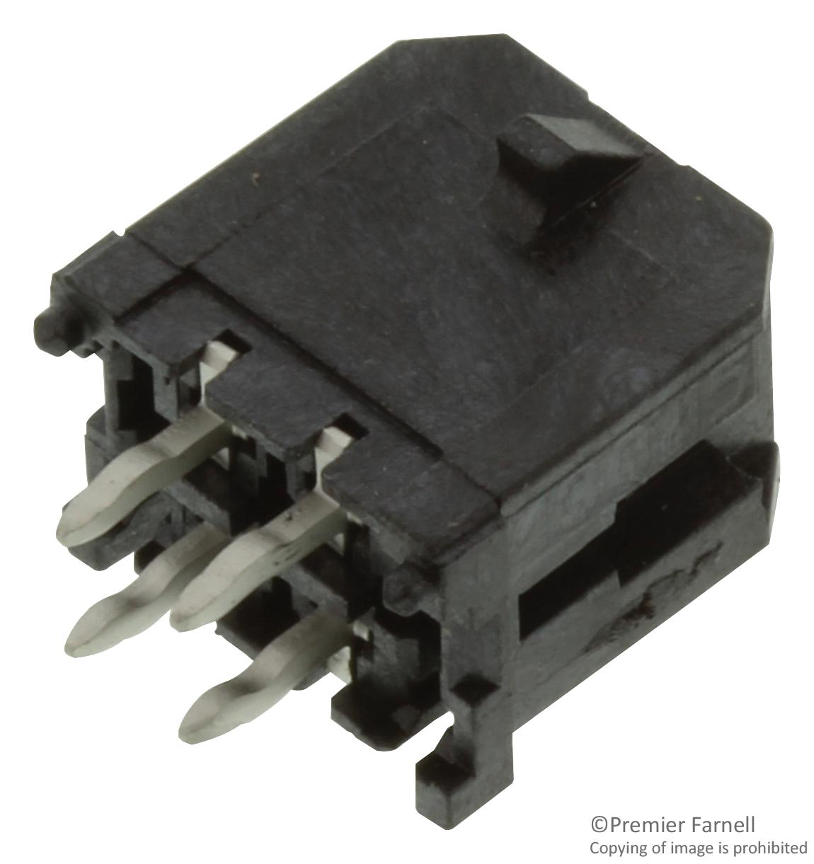 43045-0414 CONNECTOR, HEADER, 4POS, 2ROW, 3MM MOLEX