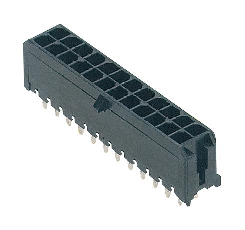 43650-0221 CONNECTOR, HEADER, 2POS, 1ROW, 3MM MOLEX