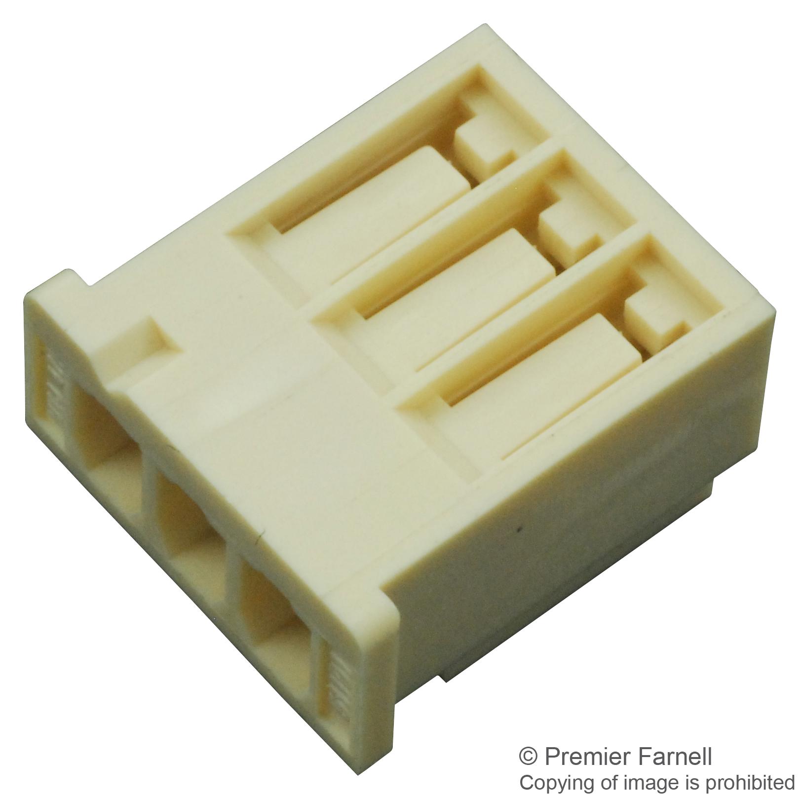 51191-0300 CONNECTOR HOUSING, RCPT, 3POS MOLEX