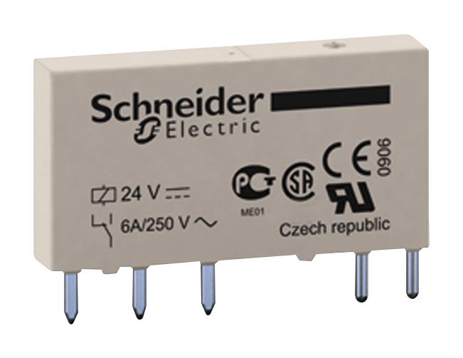 RSL1AB4ND INTERFACE RELAY, SPDT, 6A, 60VDC, SOCKET SCHNEIDER ELECTRIC