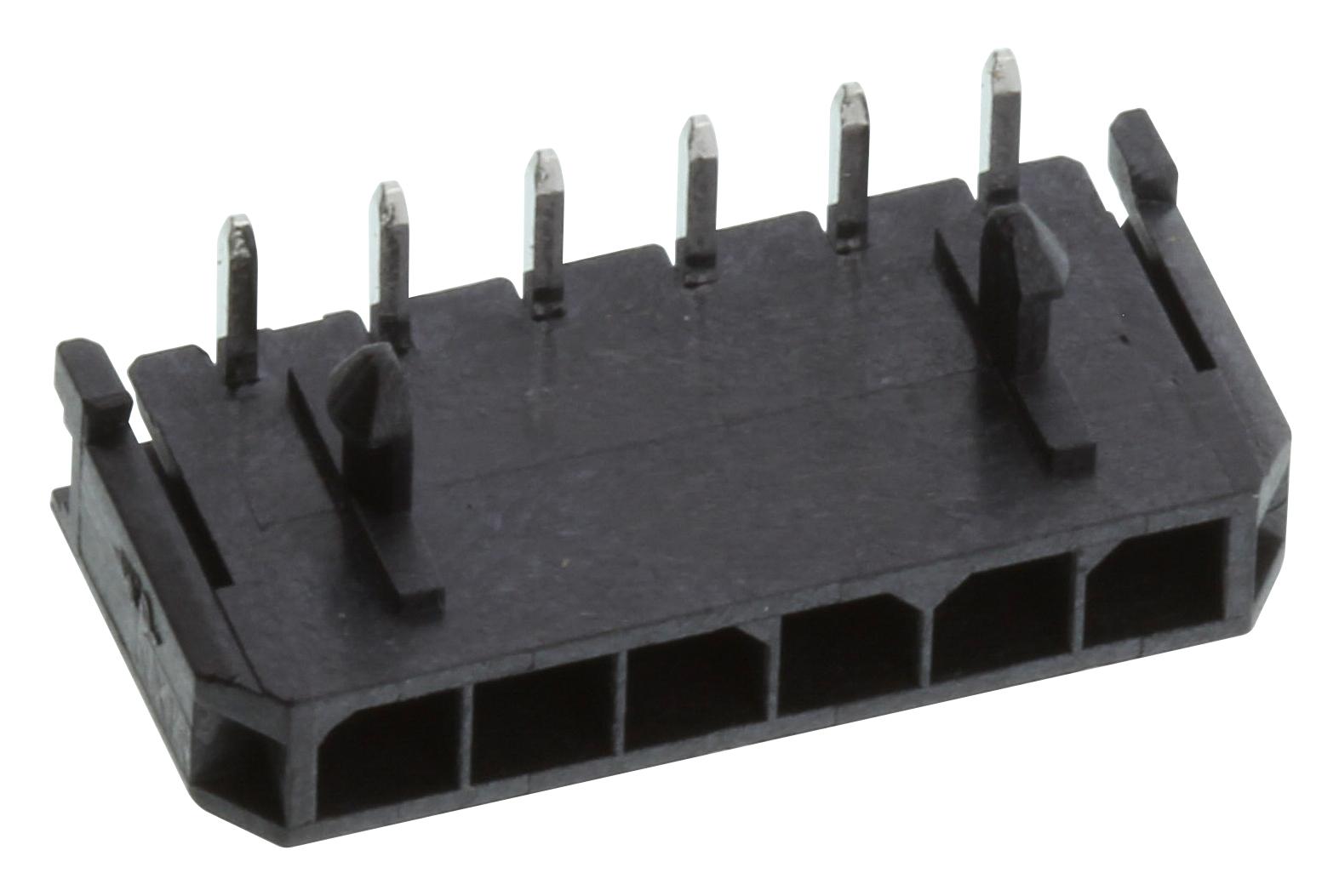 43650-0600 CONNECTOR, HEADER, 6POS, 1ROW, 3MM MOLEX