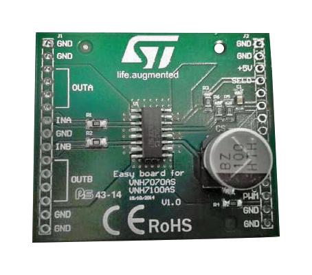 EV-VNH7070AS EVAL BOARD, HIGH BRIDGE MOTOR DRIVER STMICROELECTRONICS