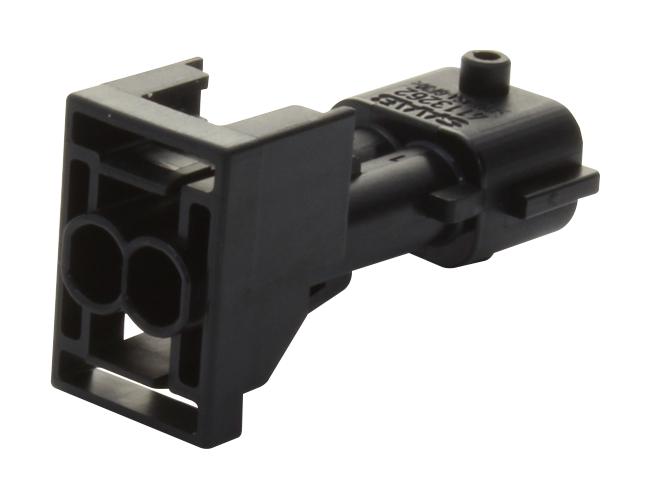 1-962344-1 PLUG HOUSING, 2POS, GF PBT, BLACK AMP - TE CONNECTIVITY