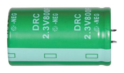 DRC106S03G20RRDAP CAP, 10F, 2.3V, DOUBLE LAYER, RADIAL SAMXON