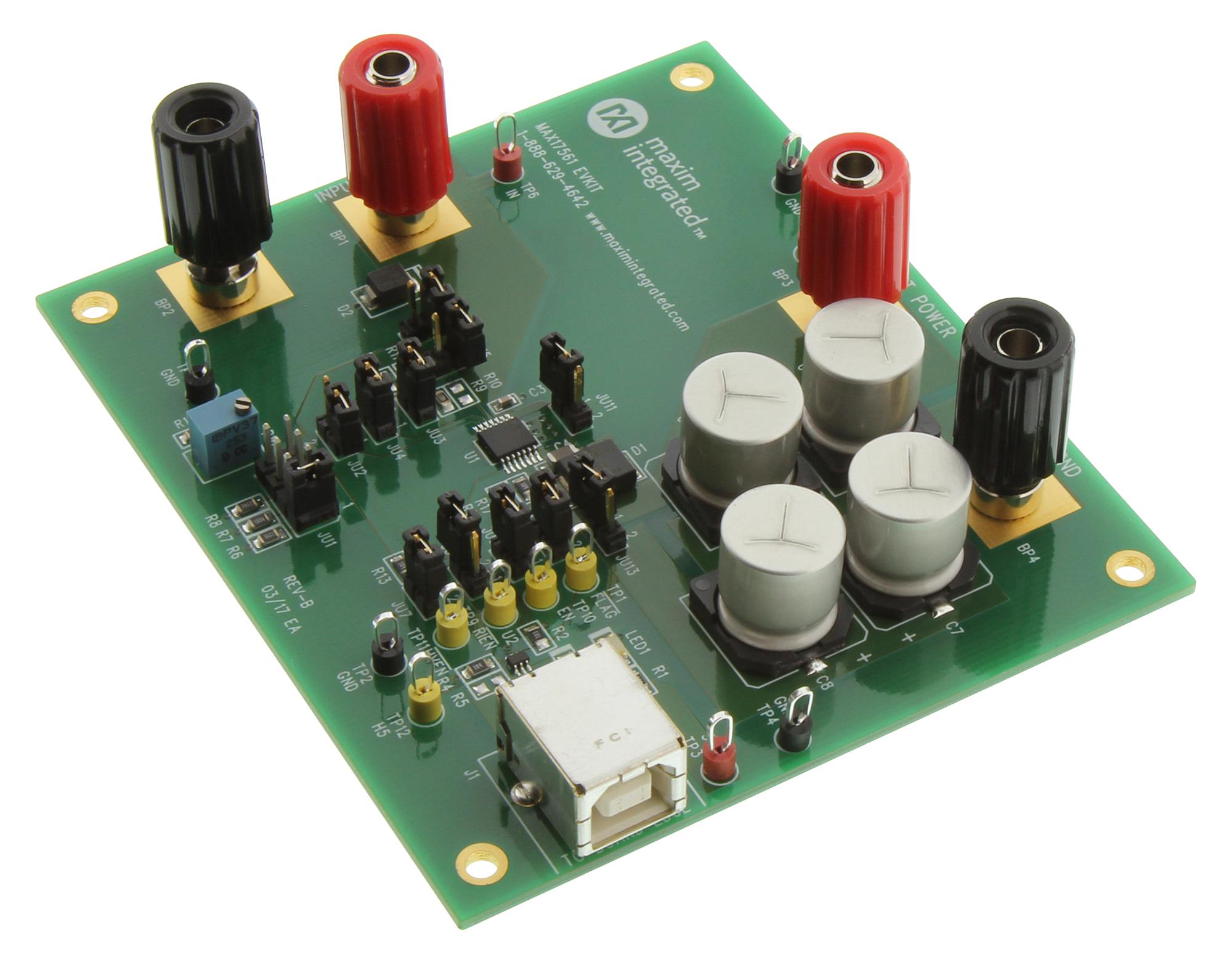 MAX17561EVKIT# EVAL BRD, OVERVOLTAGE/CURRENT PROTECTION MAXIM INTEGRATED / ANALOG DEVICES