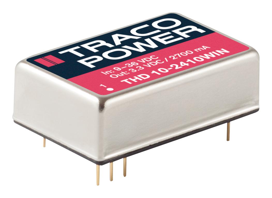 THD 10-2411N DC-DC CONVERTER, 5.1V, 2A TRACO POWER