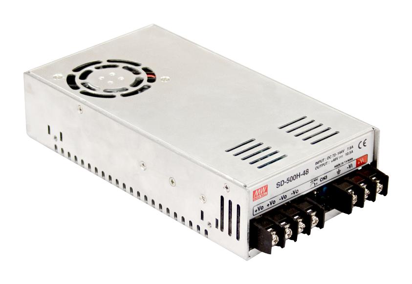 SD-500L-24 DC-DC CONVERTER, 24V, 21A MEAN WELL