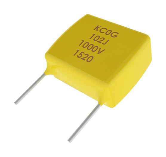 C318C121F1G5TA CAP, 120PF, 100V, MLCC, RADIAL KEMET