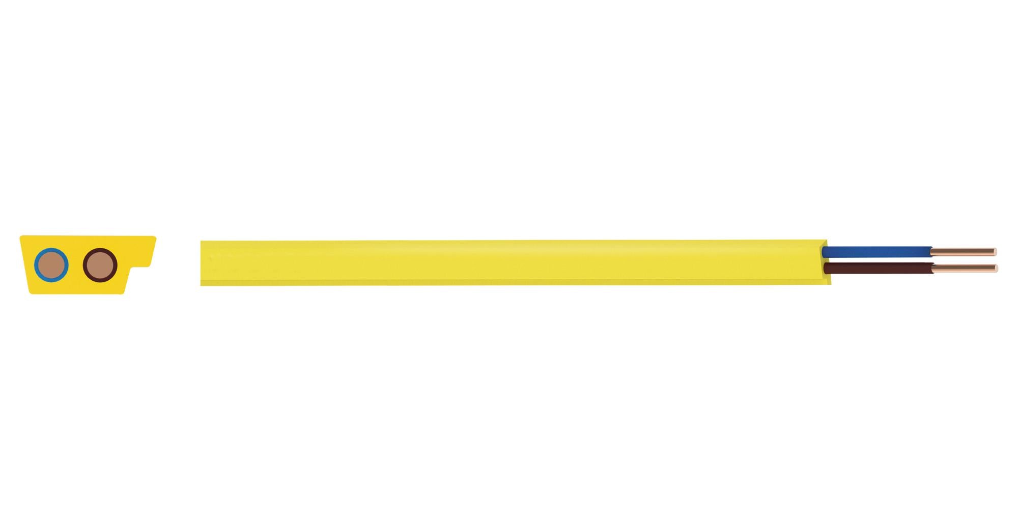 PP001549 UNSHLD FLEX CABLE, 2COND, 1.5MM2, 100M MULTICOMP PRO