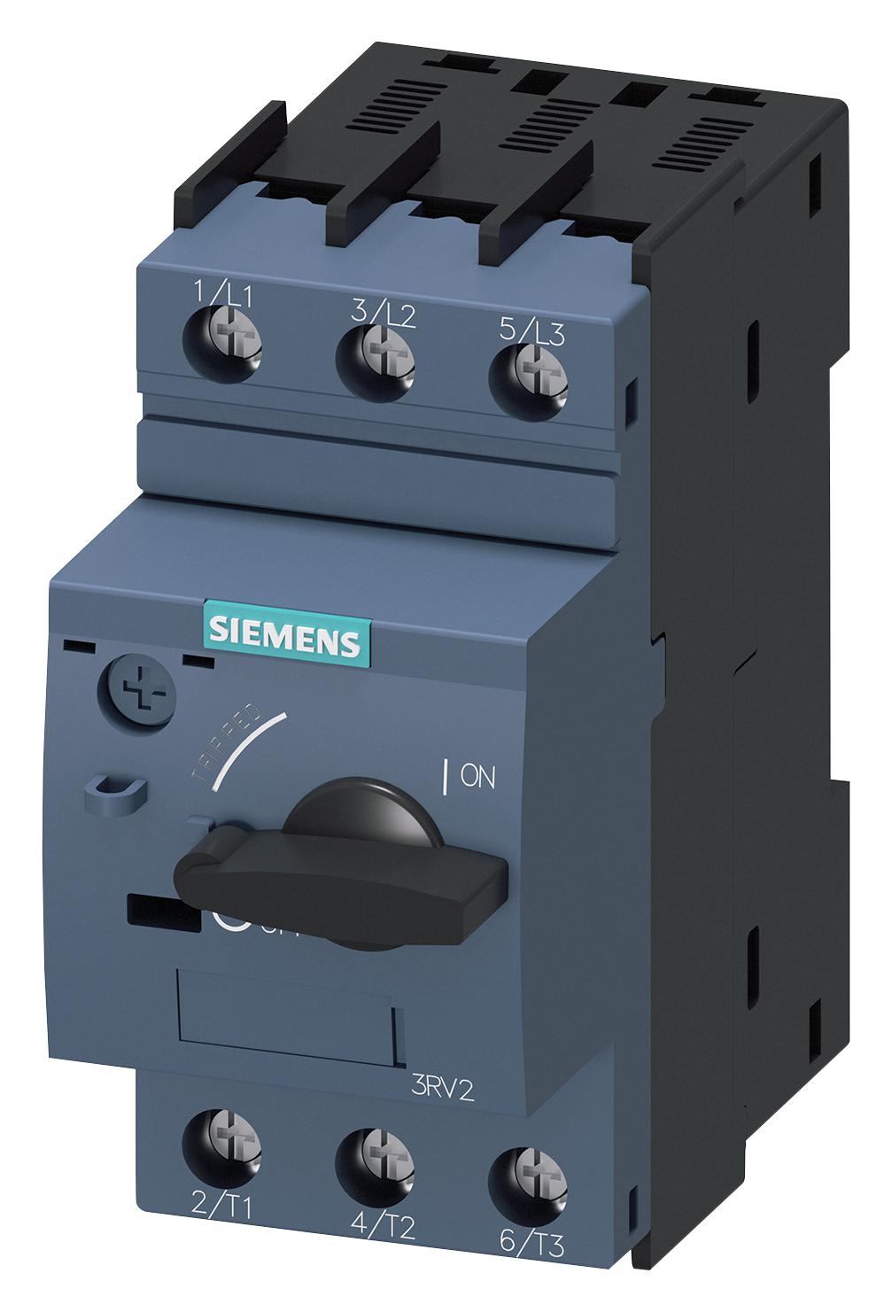 3RV2011-1GA10 CIRCUIT BREAKER, 3-POLE, 6.3A, 690VAC SIEMENS