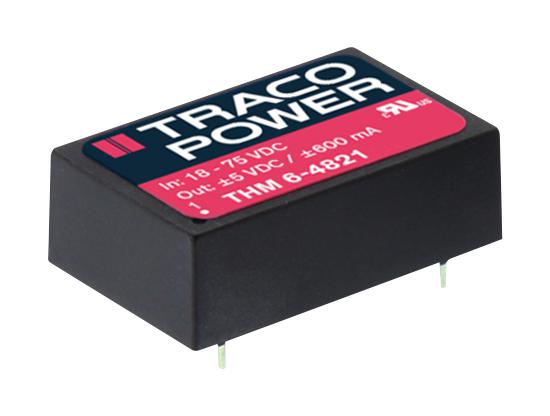 THM 6-0512 DC-DC CONVERTER, MEDICAL, 12V, 0.5A TRACO POWER