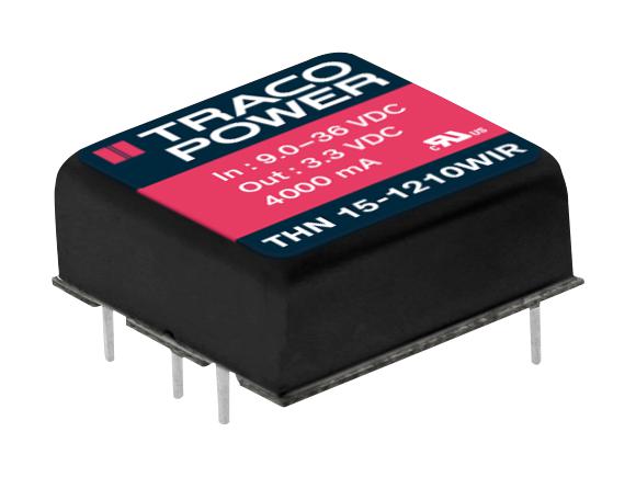 THN 15-4810WIR DC-DC CONVERTER, 3.3V, 4.5A TRACO POWER