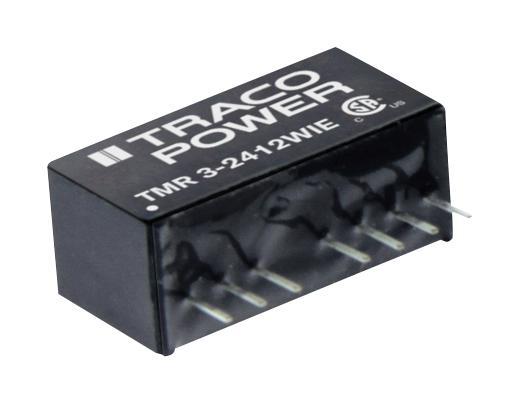 TMR 3-2421WIE DC-DC CONVERTER, 2 O/P, 3W TRACO POWER