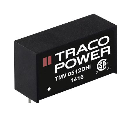 TMV 2409DHI DC-DC CONVERTER, 2 O/P, 1W TRACO POWER