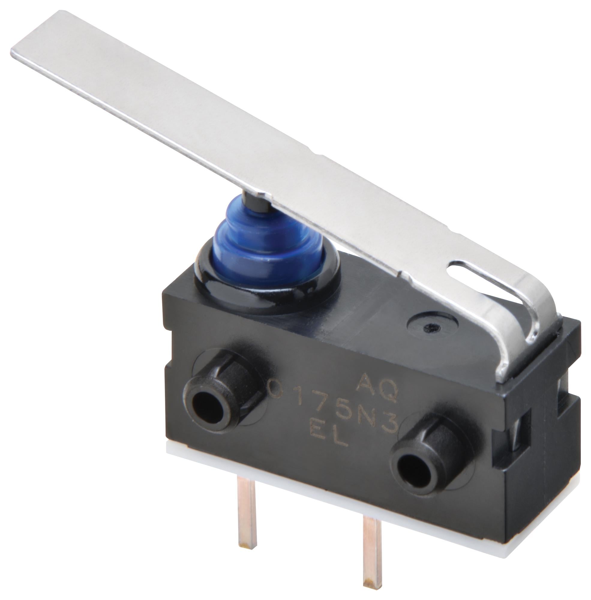 D2AW-EL053D R MICROSWITCH, LEVER, SPST-NO, 0.1A, 12VDC OMRON