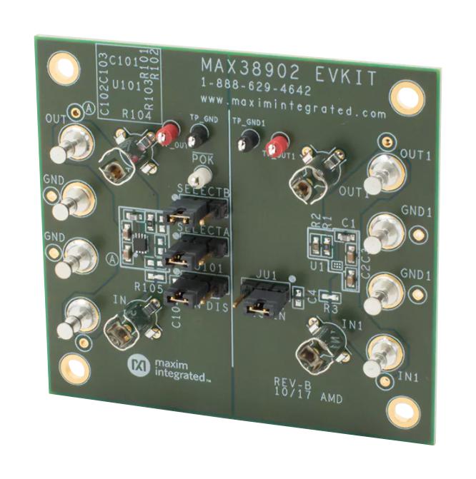 MAX38902EVKIT# EVAL BOARD, LDO VOLTAGE REGULATOR MAXIM INTEGRATED / ANALOG DEVICES