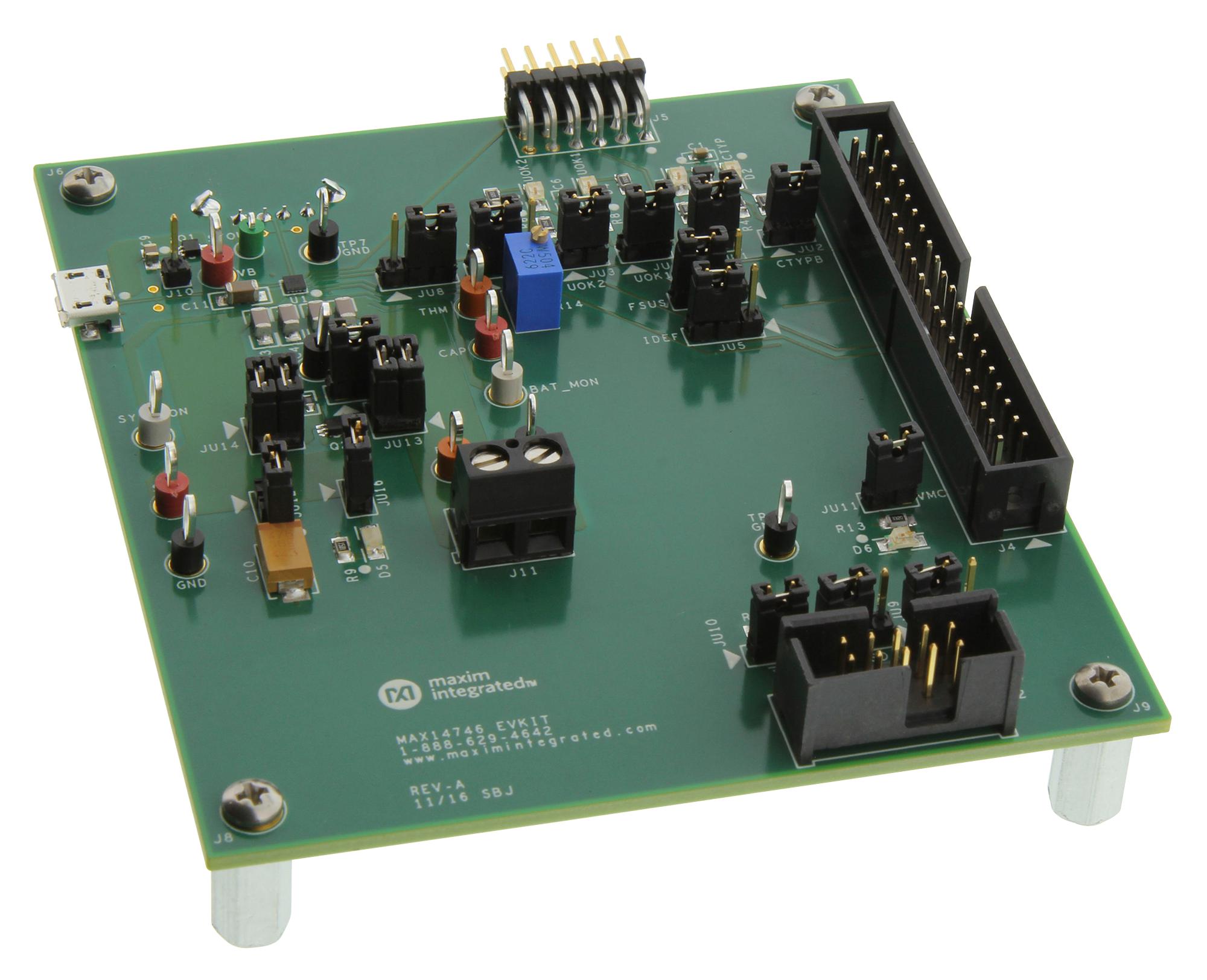 MAX14746EVKIT# EVAL BOARD, USB BATTERY CHARGER DETECTOR MAXIM INTEGRATED / ANALOG DEVICES