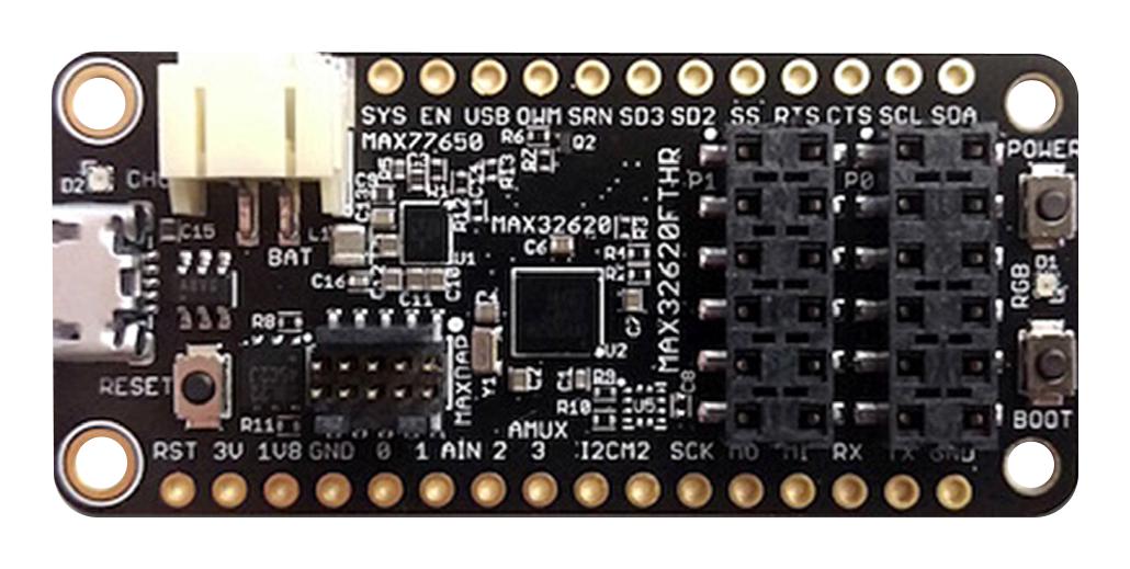 MAX32620FTHR# EVAL BOARD, RAPID DEVELOPMENT PLATFORM MAXIM INTEGRATED / ANALOG DEVICES