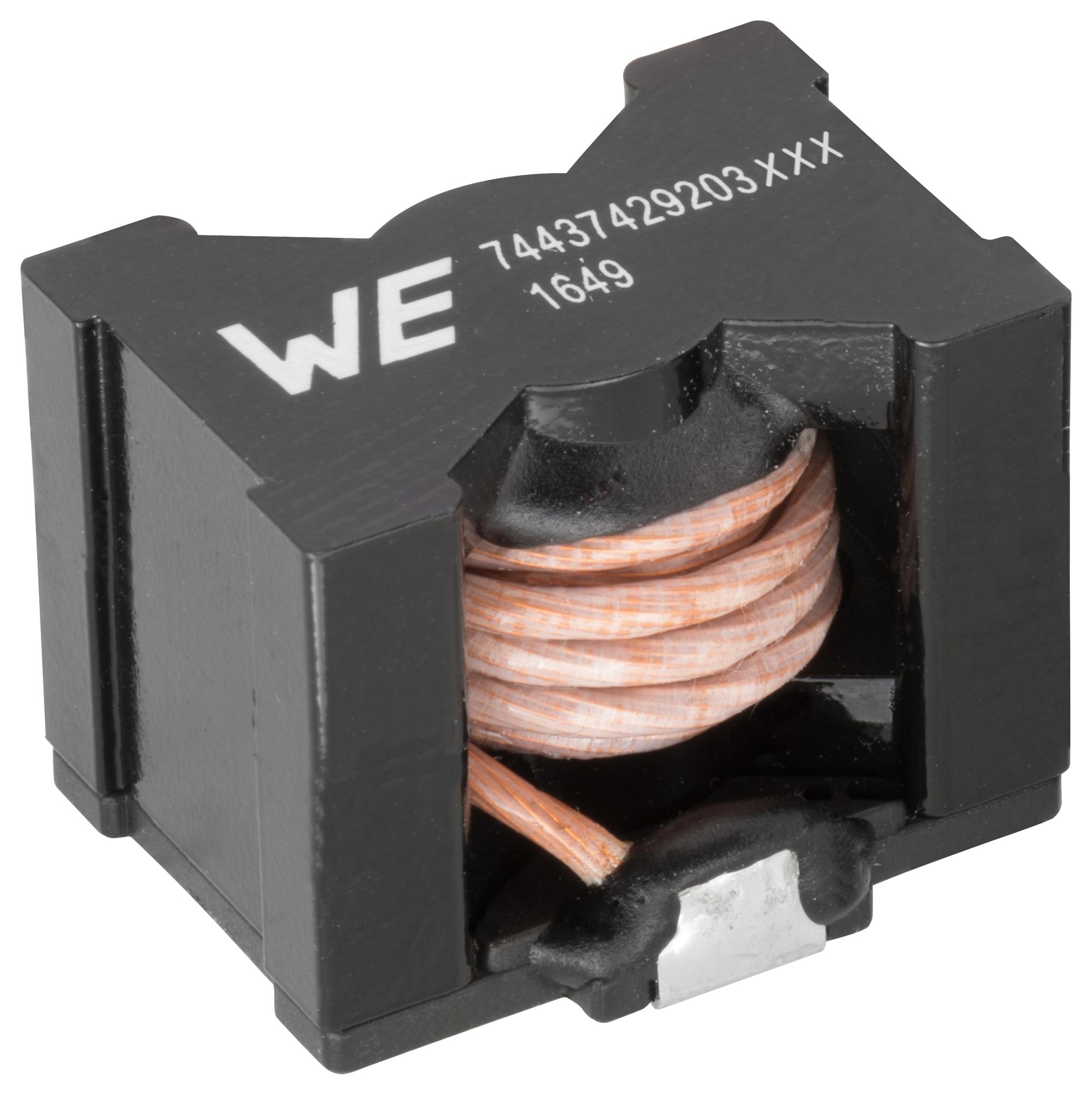 74437529203101 INDUCTOR, 100UH, 11.2A, 20%, SHIELDED WURTH ELEKTRONIK