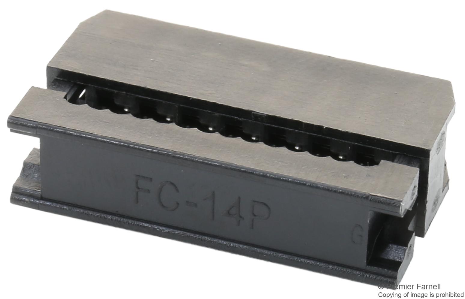 MC-254-12-00-00-IDC CONNECTOR, RCPT, 12POS, 2ROW, 2.54MM MULTICOMP PRO