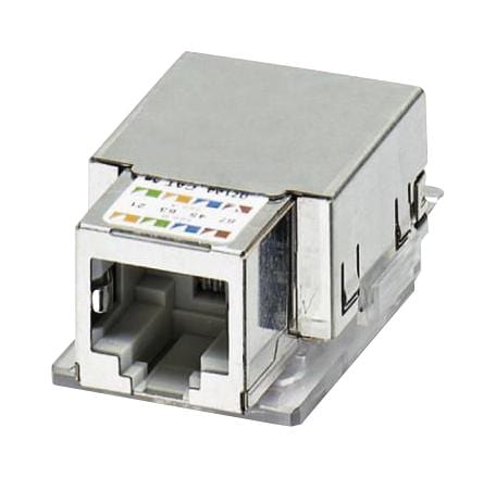 VS-08-BU-RJ45-5-F/PK RJ45 CONN, JACK, CAT5, 8P8C, IDC PHOENIX CONTACT