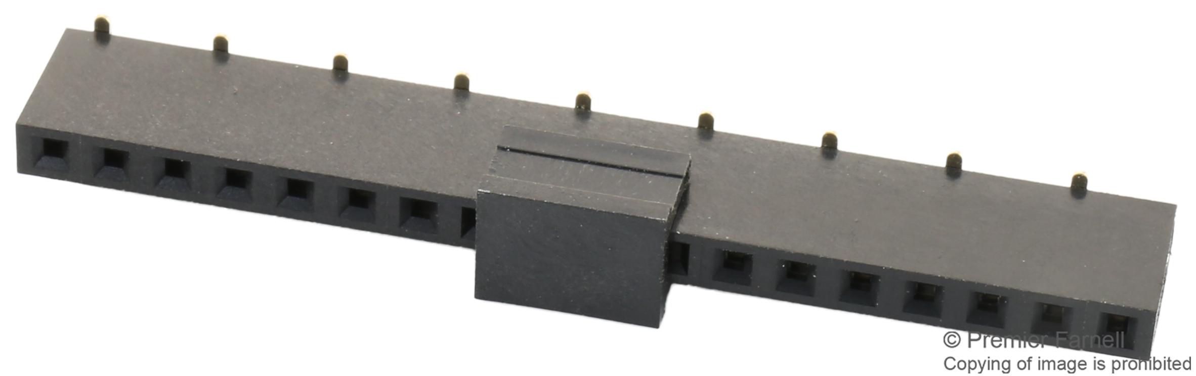 2212SM-18G-75-B1-PCR CONNECTOR, RCPT, 18POS, 1ROW, 2.54MM MULTICOMP PRO