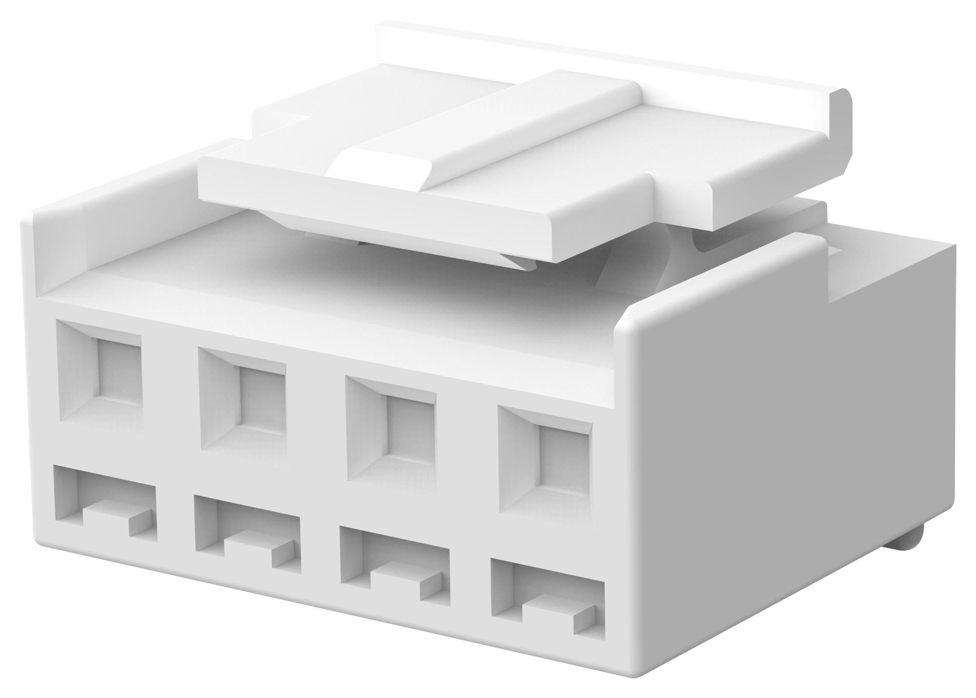 2132781-4 CONNECTOR, RCPT, 4POS, 1ROW, 3.96MM TE CONNECTIVITY