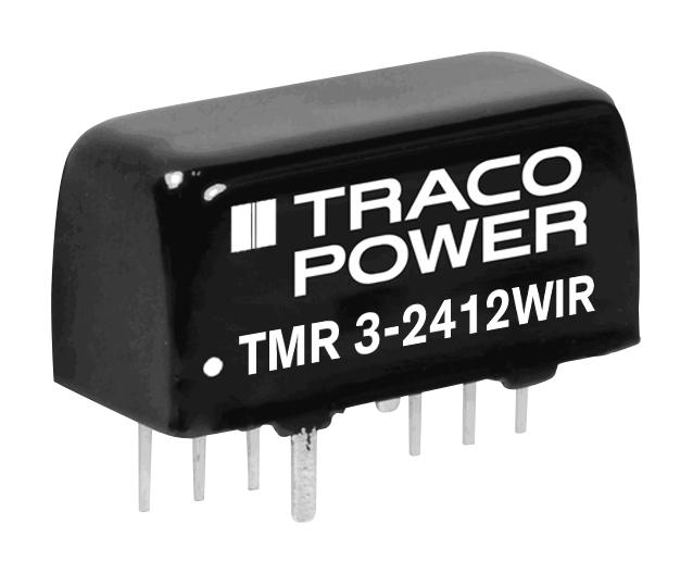 TMR 3-2423WIR DC-DC CONVERTER, 2 O/P, 3W TRACO POWER