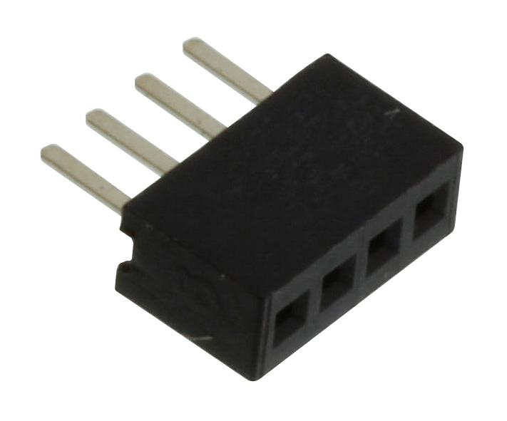 MC-SVT1-S04-G CONNECTOR, RCPT, 4POS, 1ROW, 1.27MM MULTICOMP PRO