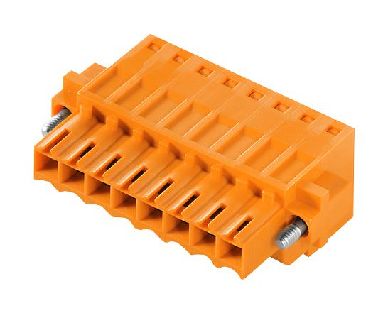 1690950000 TERMINAL BLOCK, PLUGGABLE, 9POS, 14AWG WEIDMULLER