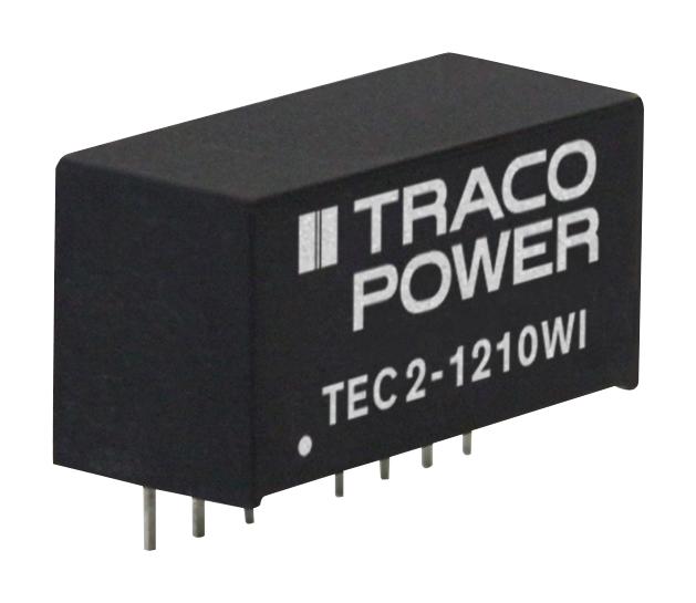 TEC 2-2419WI DC-DC CONVERTER, 9V, 0.222A TRACO POWER