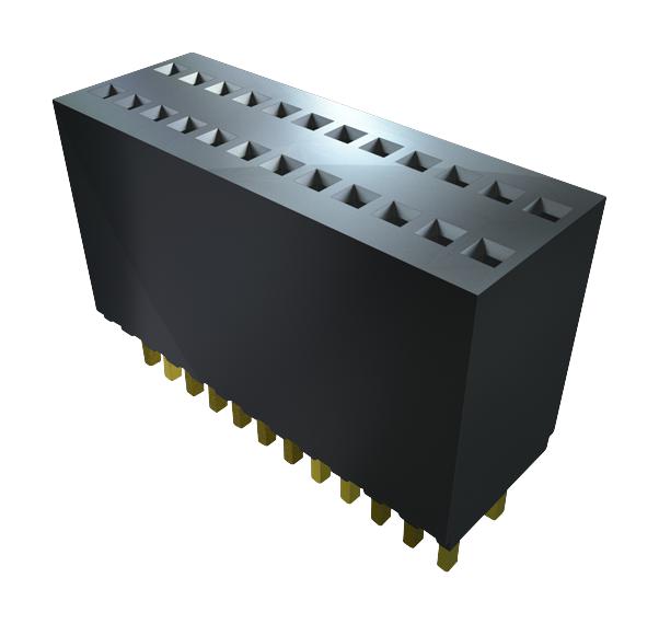 SMS-112-01-G-S CONNECTOR, RCPT, 12POS, 1ROW, 1.27MM SAMTEC