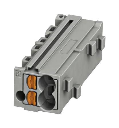 3270302 TERMINAL BLOCK, DIN RAIL, 1POS, 14AWG PHOENIX CONTACT