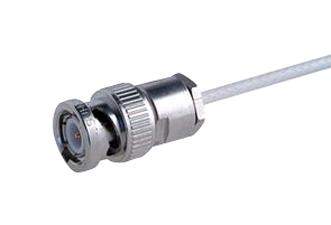 11_BNC-50-3-1/133_NE RF COAXIAL, BNC PLUG, 50 OHM, CABLE HUBER+SUHNER