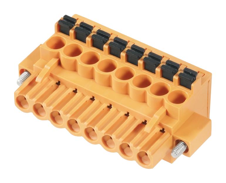 1002100000 TERMINAL BLOCK, PLUGGABLE, 3POS, 12AWG WEIDMULLER