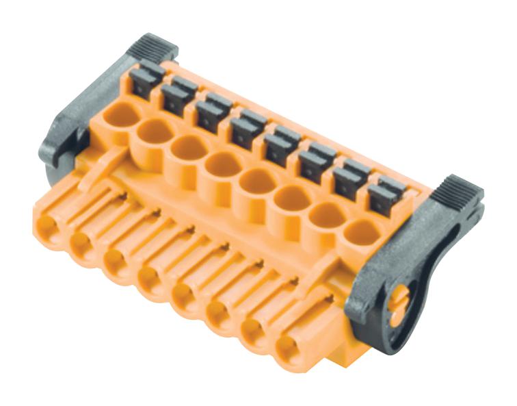 1002360000 TERMINAL BLOCK, PLUGGABLE, 10POS, 12AWG WEIDMULLER