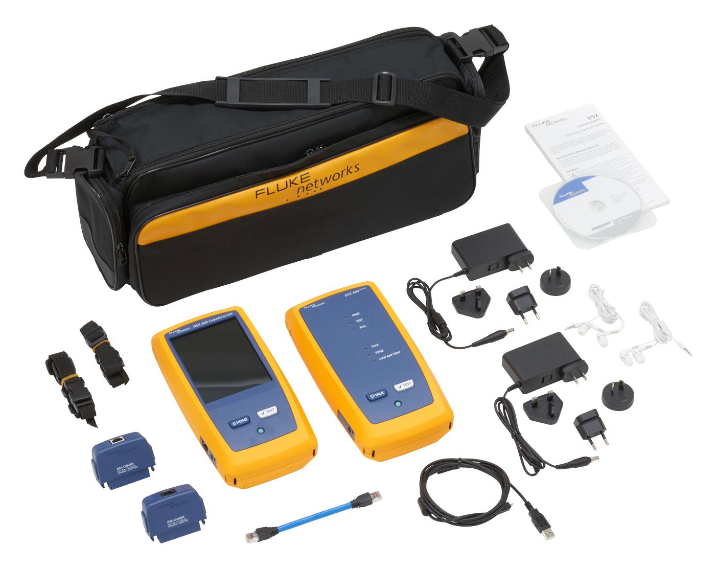 DSX-602-NW INT NETWORK CABLE ANALYSER, LCD FLUKE NETWORKS