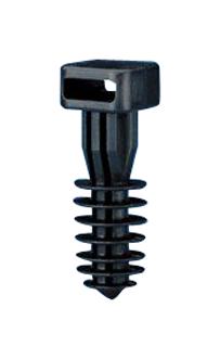 MPMS25-M0 CABLE TIE MOUNT, NYLON 6.6, 9.9MM, BLACK PANDUIT