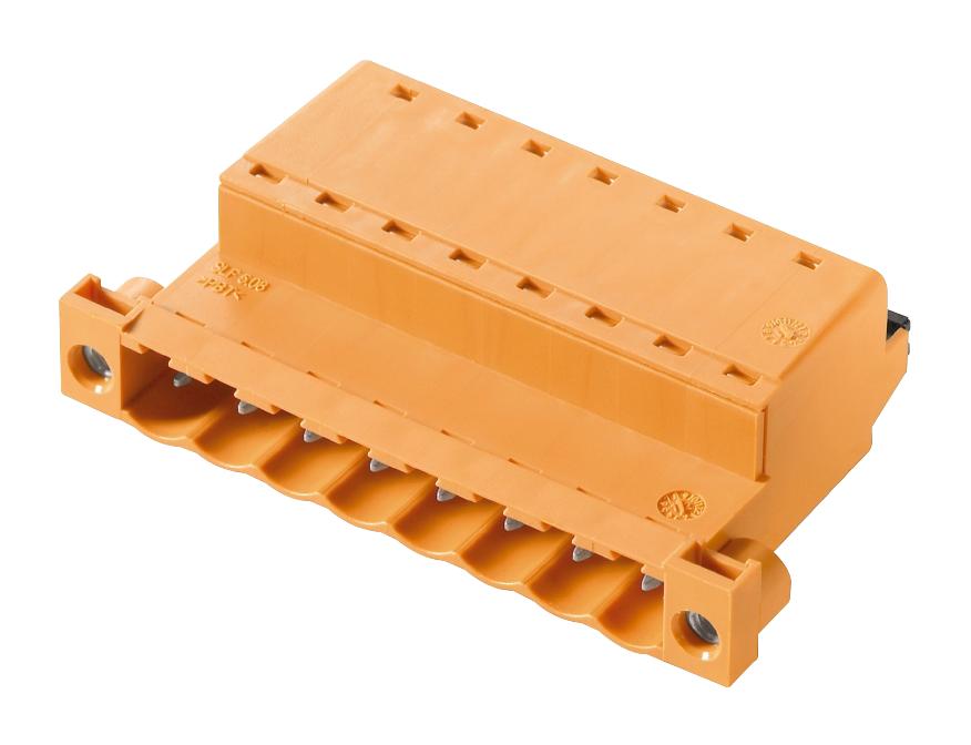 1335720000 TERMINAL BLOCK, PLUGGABLE, 8POS, 12AWG WEIDMULLER