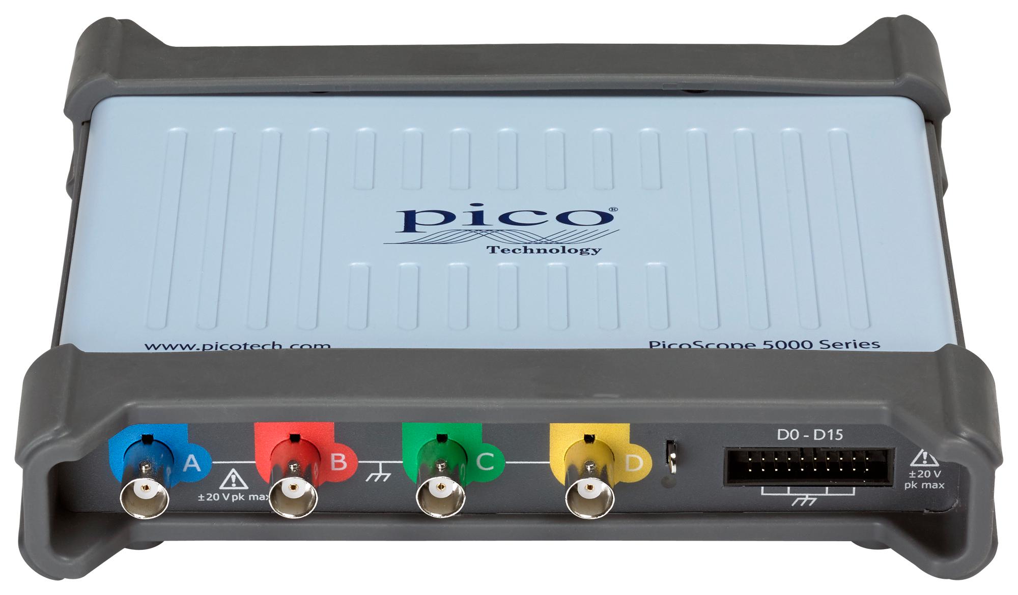 PICOSCOPE 5443D MSO PC MSO, 100MHZ, 1GSPS, 3.5NS PICO TECHNOLOGY