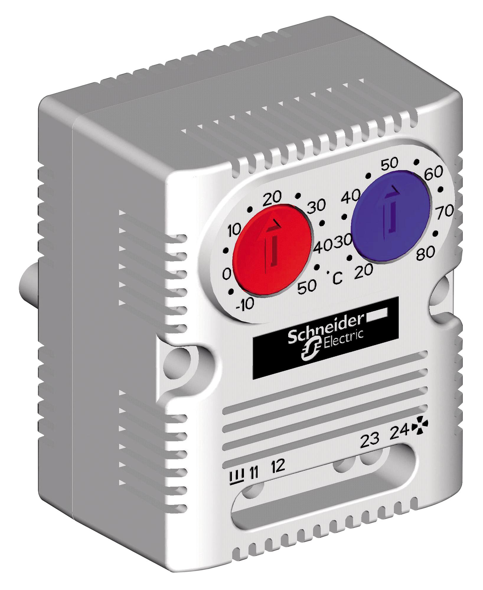 NSYCCOTHD THERMOSTAT, NC/NO, 250V, -20 TO 80DEG C SCHNEIDER ELECTRIC