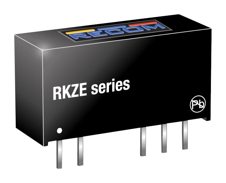 RKZE-0505S DC-DC CONVERTER, 5V, 0.4A RECOM POWER