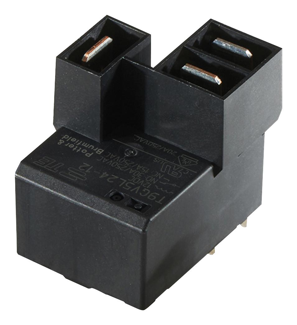 T9GS1L24-110 POWER RELAY, SPST-NO, 30A, 250VAC, PANEL POTTER&BRUMFIELD - TE CONNECTIVITY
