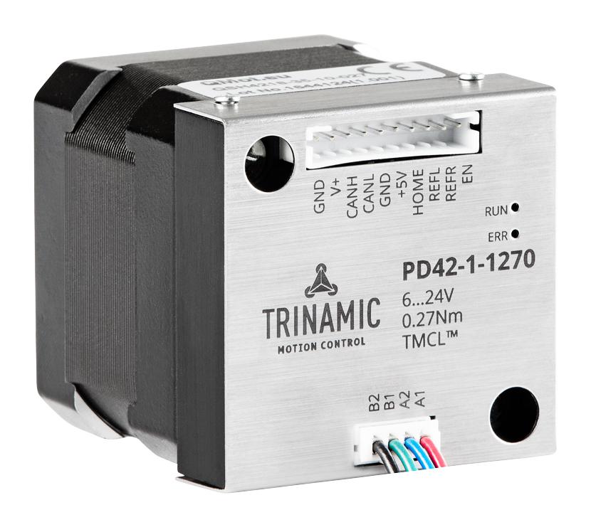 PD42-1-1270-TMCL STEPPER MOTOR, 2-PH, 1A, 0.22N-M TRINAMIC / ANALOG DEVICES