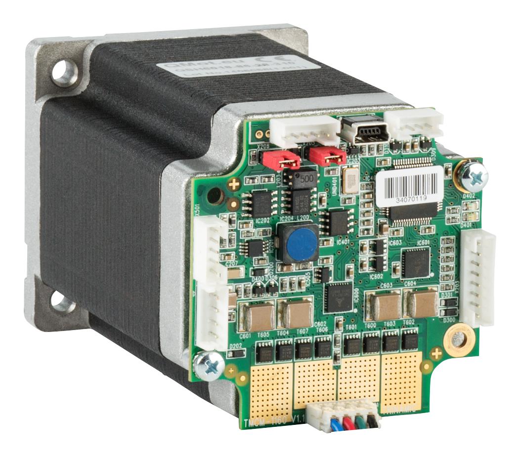 PD60-4-1160-CANOPEN STEPPER MOTOR WITH DRIVER, 2.8A, 3.1N-M TRINAMIC / ANALOG DEVICES