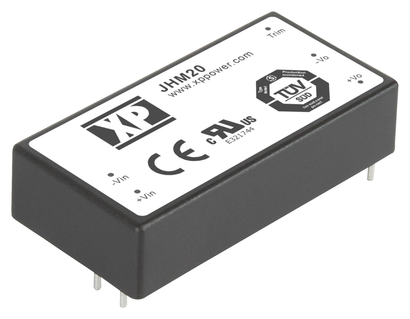 JHM2024D05 DC-DC CONVERTER, MEDICAL, 2 O/P, 20W XP POWER