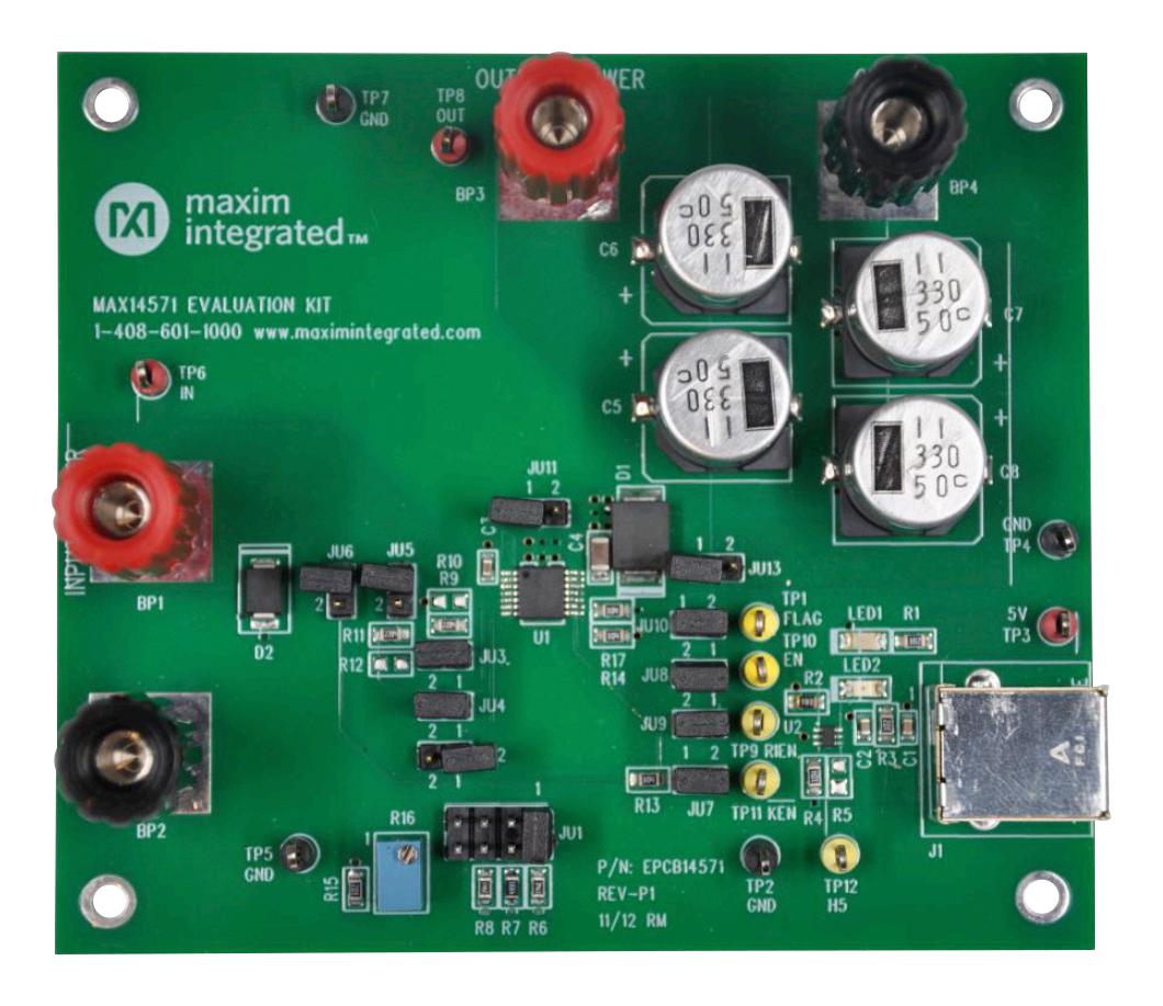 MAX14571EVKIT# EVAL KIT OVERVOLT & CURRENT PROTECTION MAXIM INTEGRATED / ANALOG DEVICES