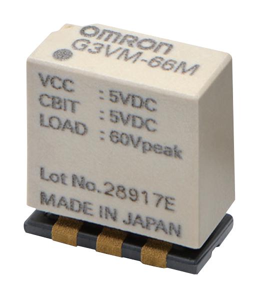 G3VM-66M MOSFET RELAY, SPDT, 0.4A, 60V, SOLDER OMRON